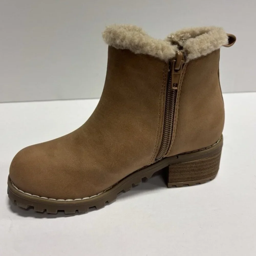 Dolce Vita Kids’ Ryne, Brown Winter Bootie, Girls’ Size 11 M